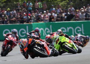 Jack Miller, Tissot Sprint Race, French MotoGP. 11 May 2024 // Gold & Goose / Red Bull Content Pool // SI202405110217 // Usage for editorial use only //