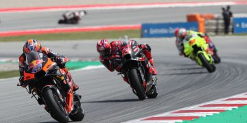 Jack Miller, Tissot Sprint Race, Catalunya MotoGP, Spain on May 25, 2024 // Gold & Goose / Red Bull Content Pool // SI202405250353 // Usage for editorial use only //