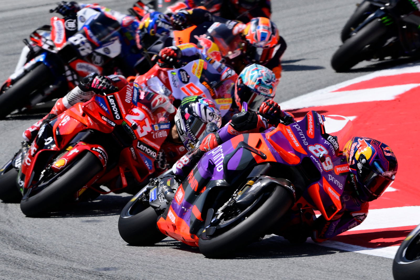 Jorge Martin at Circuit de Barcelona-Catalunya. 