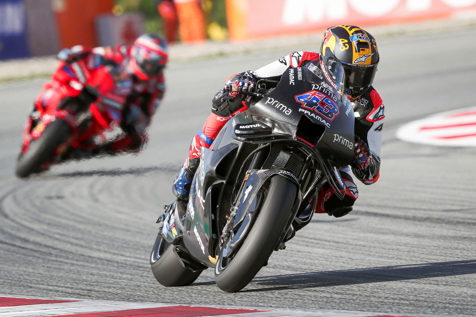 Pramac rider Jack Miller at Circuit de Barcelona-Catalunya.