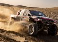 Toby Price and Sam Sunderland for Overdrive Racing on Stage 2 of Rally Dakar 2025.