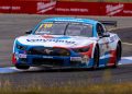 The #116 Ford Mustang driven by Edan Thornburrow at Sandown.