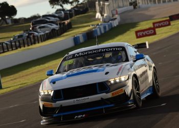 Once again the GT4 Mustang took the win at Phillip Island