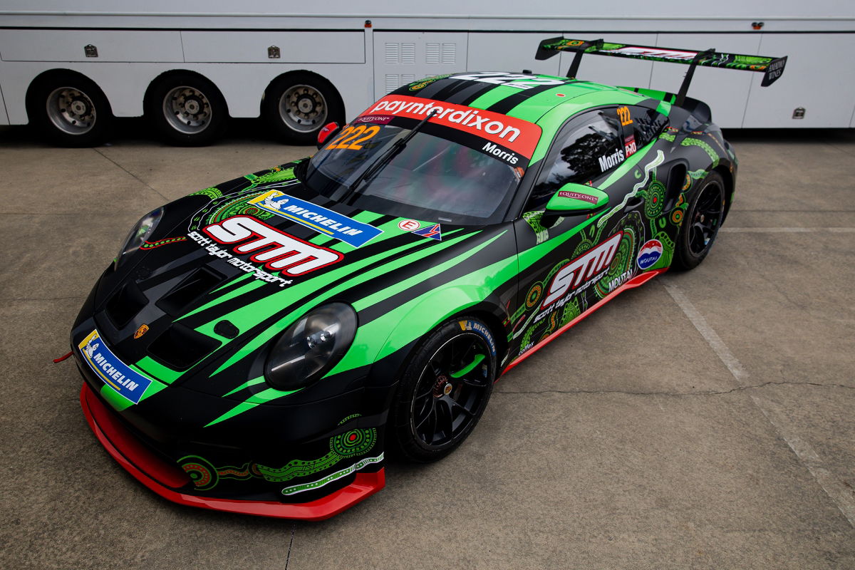 Scott Taylor Motorsport reveals its Porsche indigenous livery for Darwin