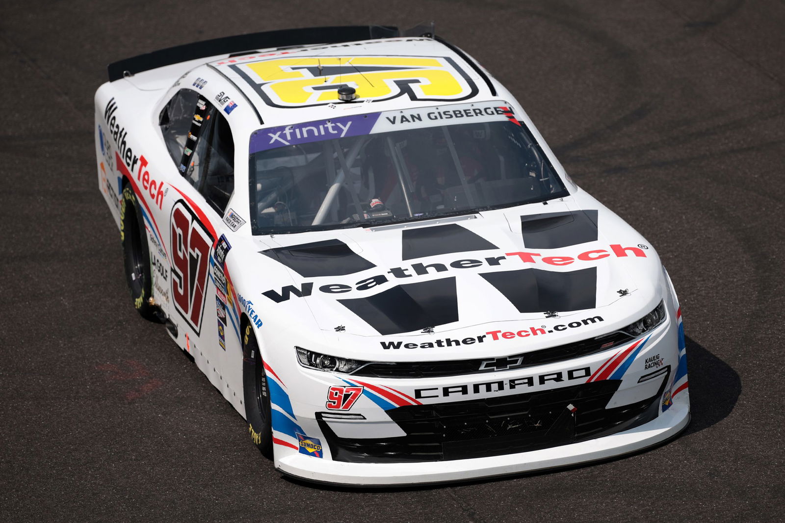 Shane van Gisbergen at Indianapolis Motor Speedway. .Image: James Gilbert/NASCAR Media