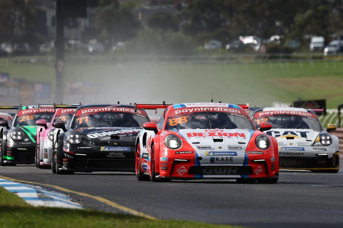 Porsche Race 1 winner Jones beaten in the enduro by Walls