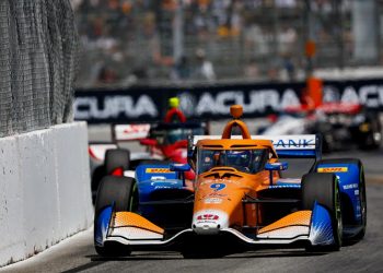 Scott Dixon somehow won at Long Beach. Image: Joe Skibinski/IMS Photo