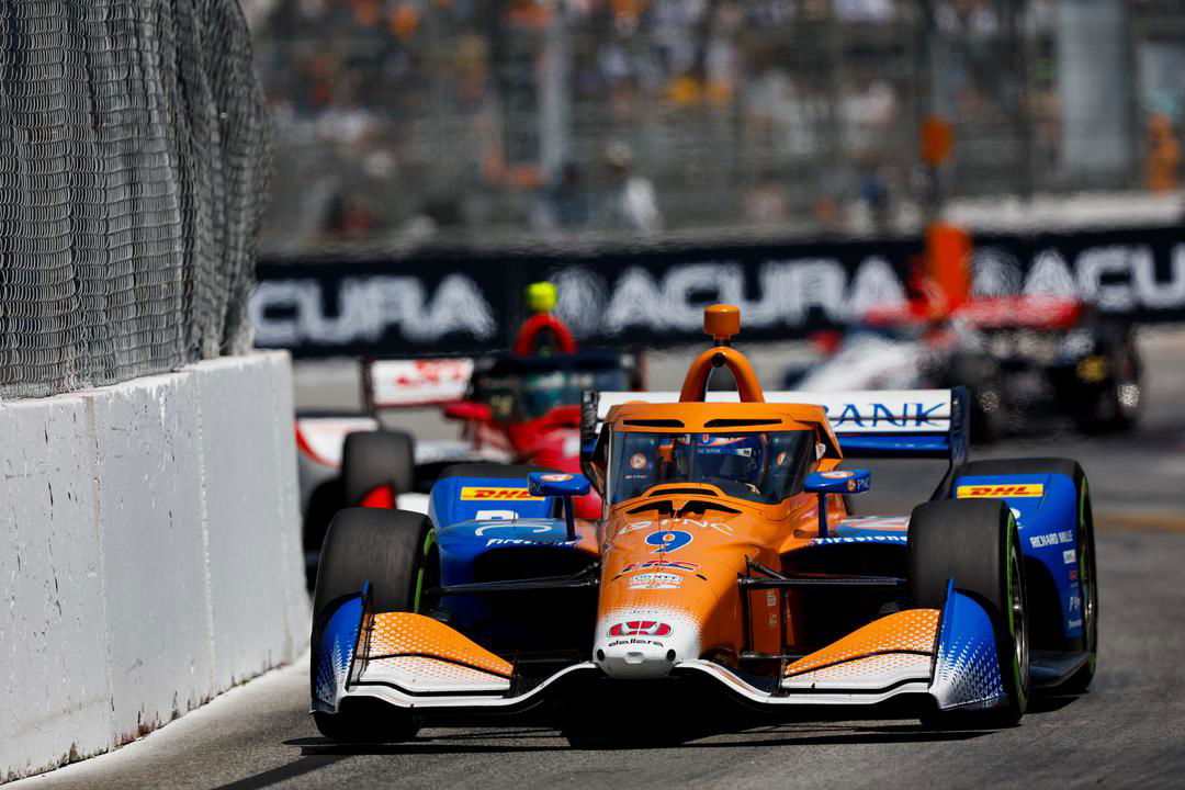 Dixon holds off Herta for masterful Long Beach IndyCar win