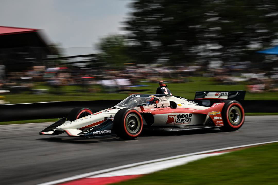 Scott McLaughlin was eighth in Qualifying for the Mid-Ohio IndyCar race. Picture: James Black