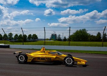 Indianapolis, IN - during the Indianapolis 500 at the Indianapolis Motor Speedway. (Photo by Joe Skibinski | IMS Photo)