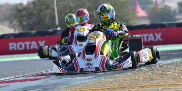 Scott Howard in action at the Rotax Max Challenge Grand Finals