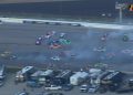 The 'Big One' hit with five laps to go at Talladega Superspeedway.