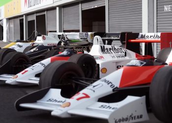 Replicas of cars raced by Aytron Senna to feature in the Netflix-produced 'Senna' series.