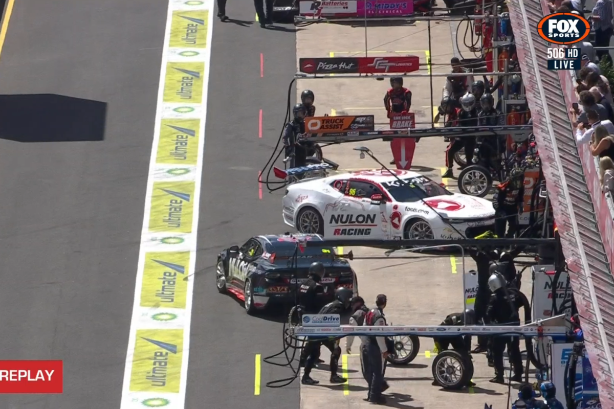 Macauley Jones’ take on “odd” pit lane clash