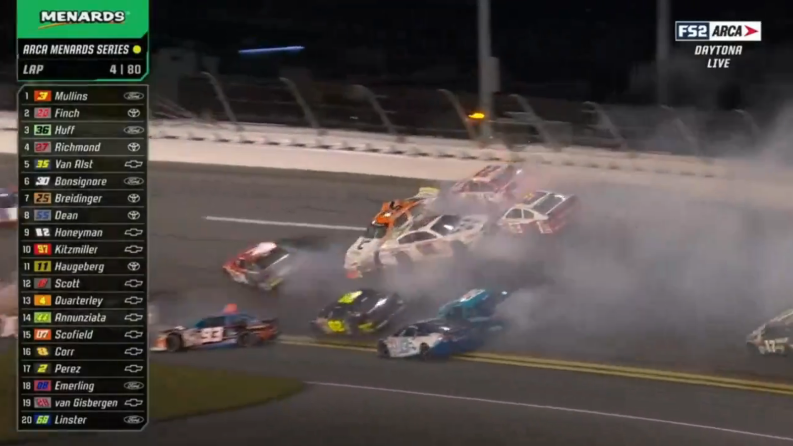 REPLAY: SVG’s Daytona ARCA crash