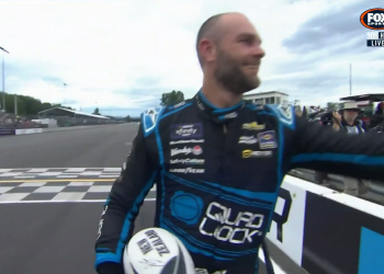 Shane van Gisbergen. Image: Fox Sports