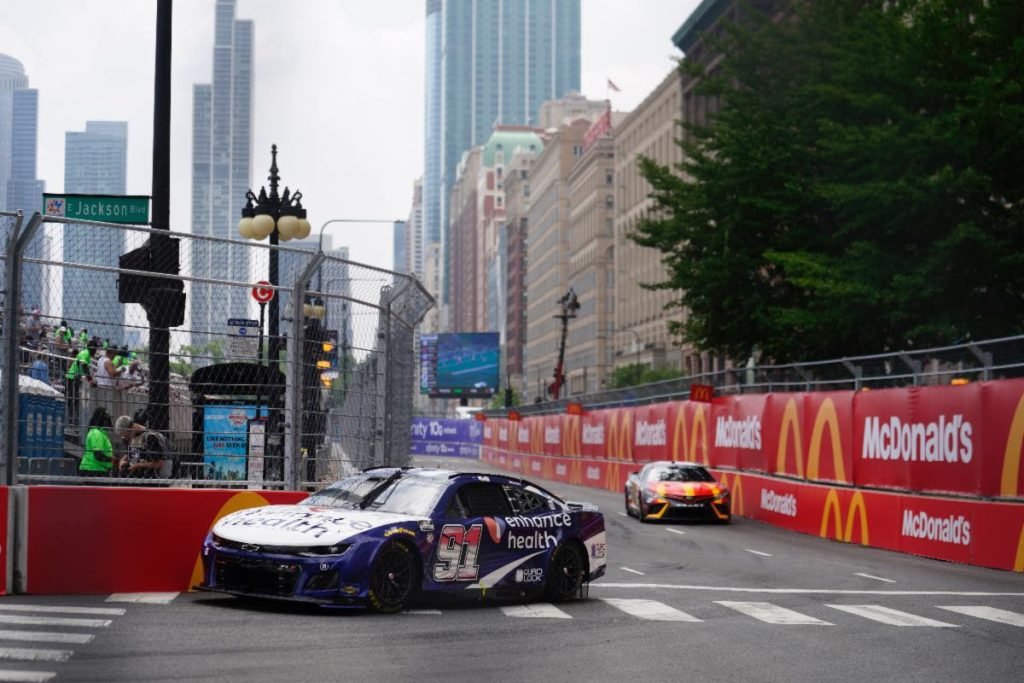 Shane van Gisbergen won the Chicago Street Race in the 2023 NASCAR Cup Series. Image: Supplied