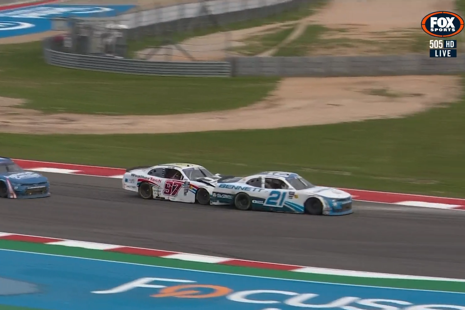 Hill cannot complain about van Gisbergen bump-and-run – Hamlin