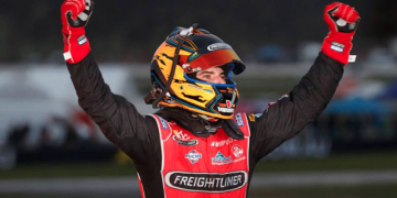 Tim Slade was a winner at Winton in 2016