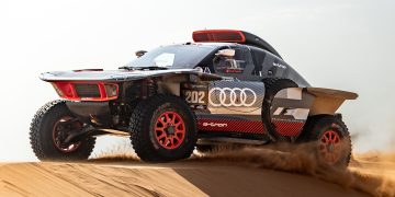 Stephane Peterhansel won Stage 2 of Dakar 2024. Image: Audi Sport X