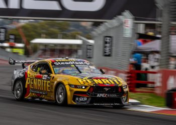 Dale Wood at the Adelaide 500. Image: InSyde Media