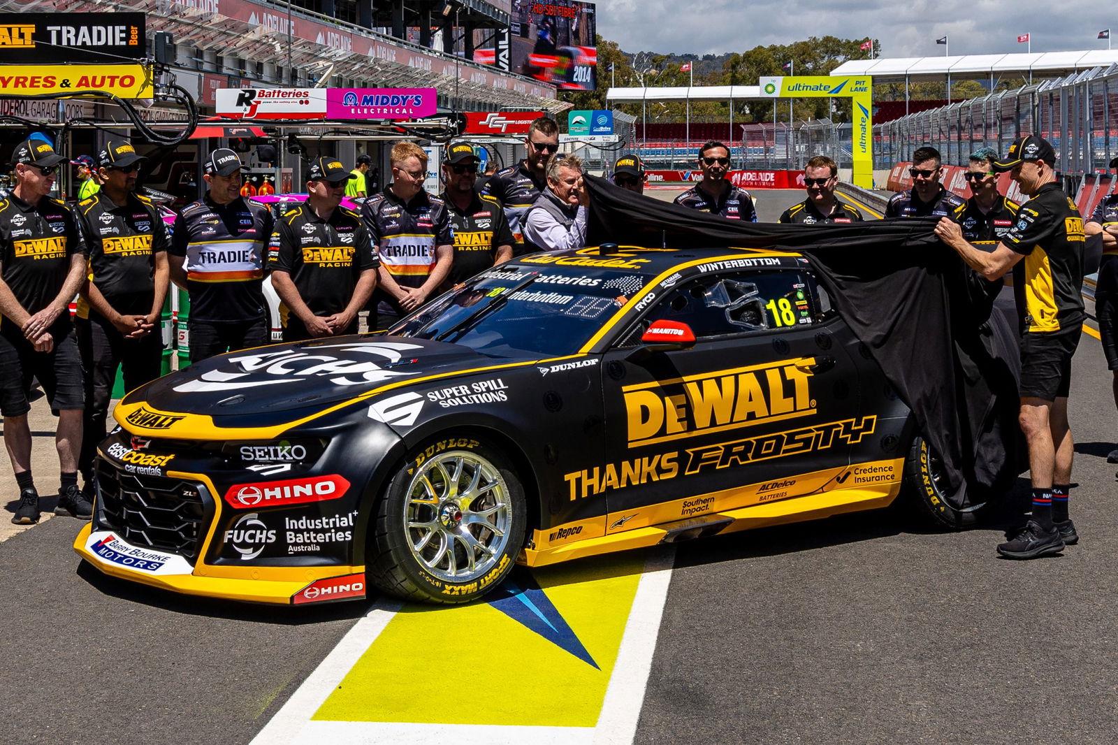 Mark WInterbottom's livery for his full-time Supercars farewell with Team 18.