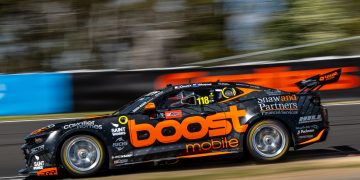 Boost Mobile supported Matt Chahda Motorsport in its 2024 wildcard program. Image: InSyde Media