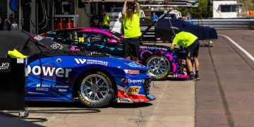 Teams set up for the Darwin Triple Crown. Image: InSyde Media