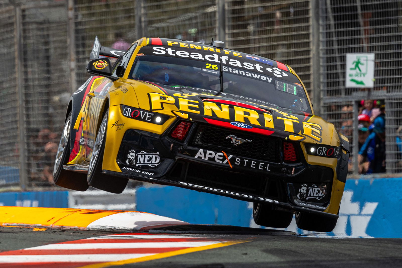 Richie Stanaway in the #26 at the Gold Coast 500.