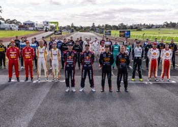 The drivers that will take part in the 60th anniversary Sandown 500. Image: InSyde Media