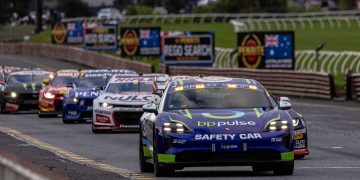 The Safety Car on track