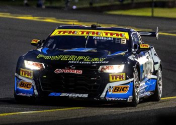 Brodie Kostecki's #1 Erebus Motorsport Chevrolet Camaro.