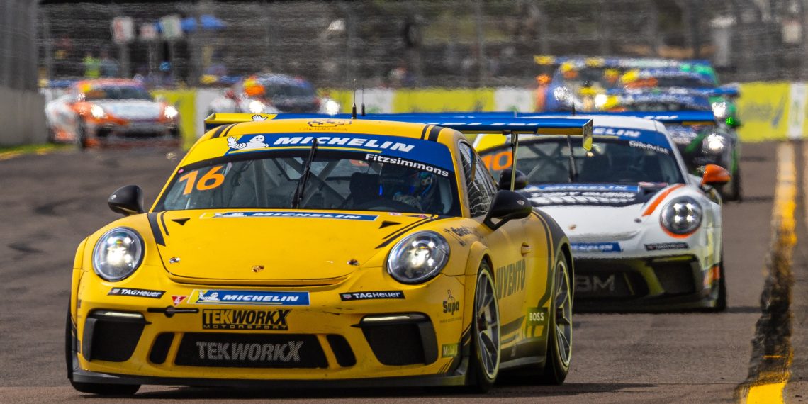 A Porsche 911 GT3 Cup car.