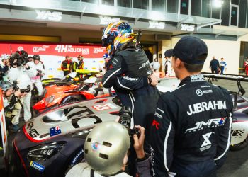 Triple Eight JMR celebrates success in the Asian Le Mans Series. Image: Supplied