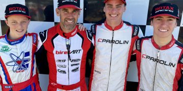 Campbell, Bretherton, Hoey and Walton - Rotax's 2024 Team Australia