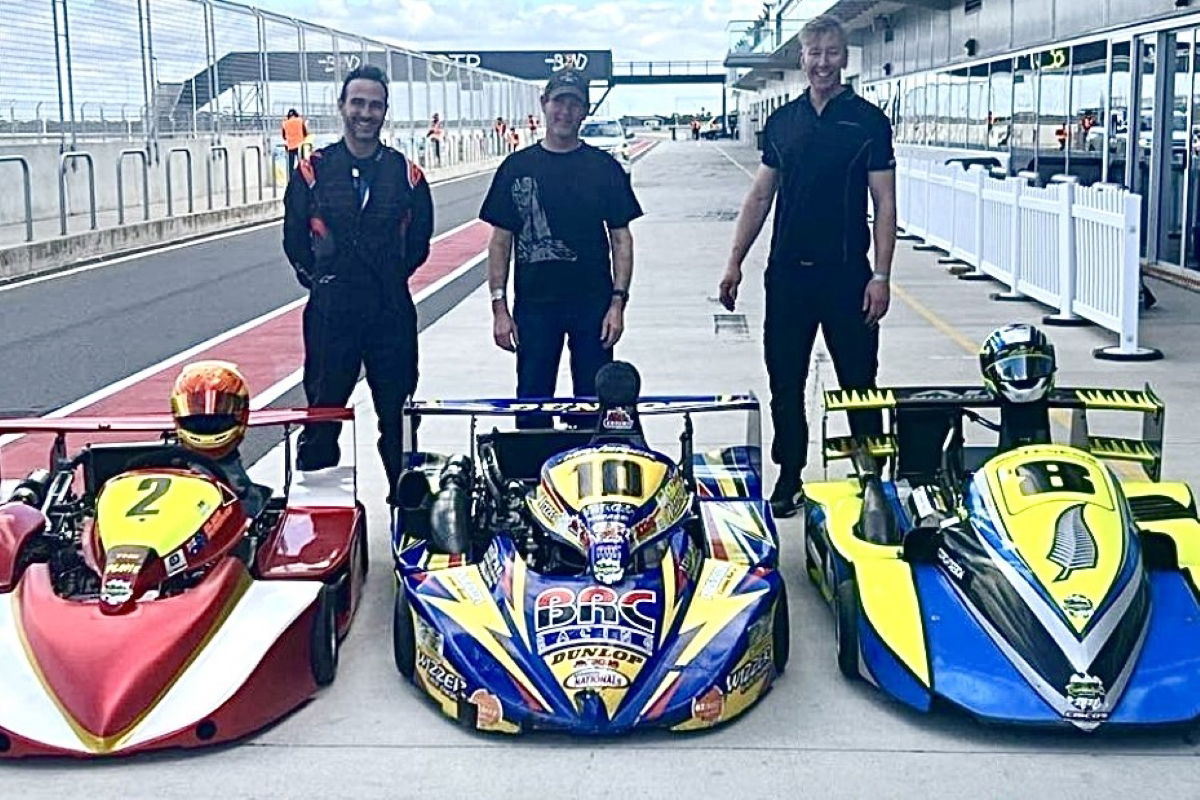 Superkarts Australia Nationals’ winners were decided at The Bend