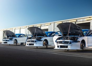 Tickford's current Super2 fleet.