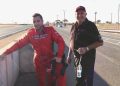 Sports Sedan winners, driver Tony and his proud and passionate father Basil.