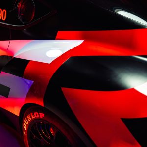 Toyota Australia unveils full-size model of GEN3 GR Supra Supercar at Bathurst.