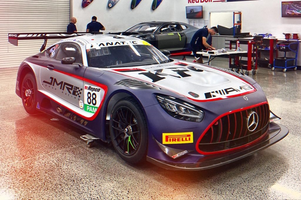 Triple Eight Race Engineering's Pro-Am Bathurst 12 Hour entry. Image: Jamie Whincup Facebook