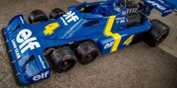 The Tyrrell P34 that will be at the AMF in 2025 will be driven by Craig Lowndes an d Tony Quinn.