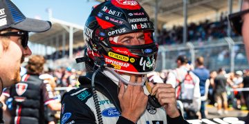 Chaz Mostert at the 2-2024 Adelaide 500. Image: Daniel Kalisz/Race Project