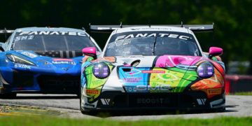 Sargent and Washington broke through for GMG Racing's first win in their new Porsche's debut.