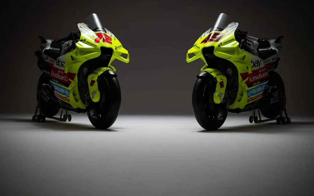 The 2024 VR46 MotoGP livery. Image: Supplied