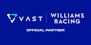 Williams Racing is proud to announce a new strategic partnership with VAST Data. Image: Williams