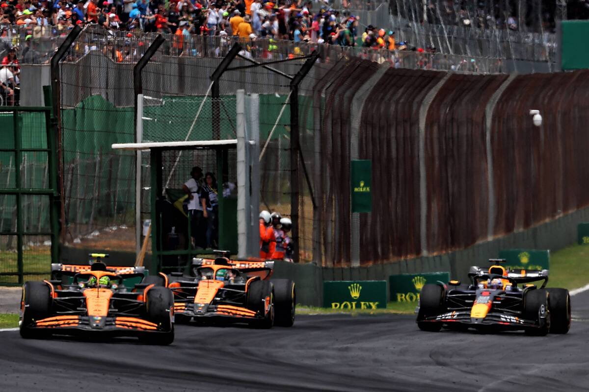 Max Verstappen has been stripped of third place in the Sao Paulo GP Sprint. Image: Coates / XPB Images