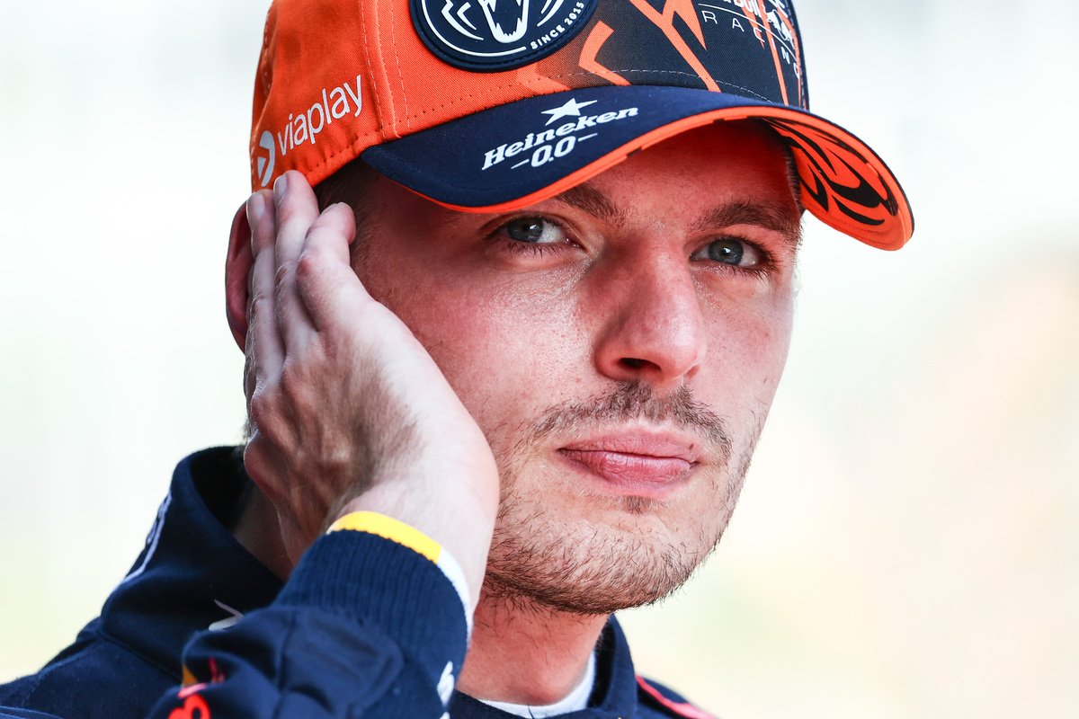 Max Verstappen has admitted he feels remorse over the ongoing feud between his father and team boss. Image: Charniaux / XPB Images