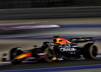 Max Verstappen has ended a pole drought that stretched back to June with a surprise result in qualifying for the Qatar Grand Prix. Image: Staley / XPB Images