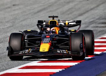 A stunning lap from Max Verstappen has seen the Red Bull Racing driver ease his way to pole position for the Austrian Grand Prix. Image: Coates / XPB Images