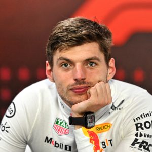 Max Verstappen has been on the receiving end of mischievous sim-racing fans during a charity event. Image: Price / XPB Images